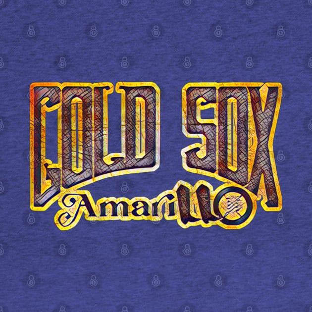 Amarillo Gold Sox Baseball by Kitta’s Shop